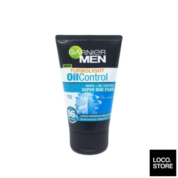 Garnier Men Turbo Light Super Duo Foam 100ml Online Sale