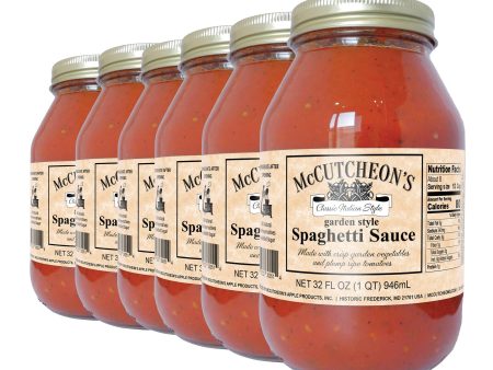 6 Spaghetti Sauce Quart Bundle Hot on Sale