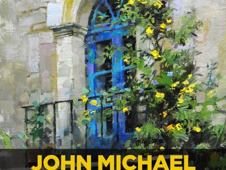 John Michael Carter: Balcony with Roses For Cheap