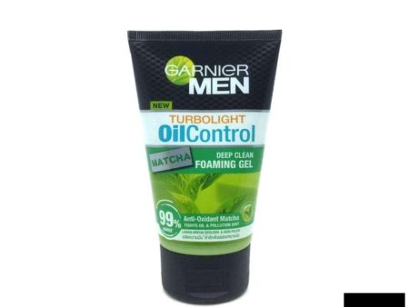 Garnier Men Turbo Light Oil Control Matcha Gel 100ml on Sale