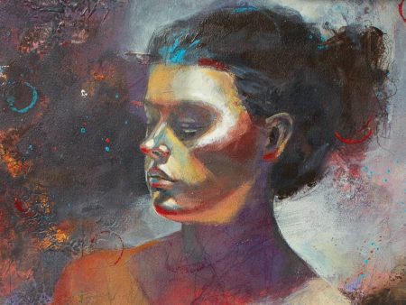 Jean Pederson: Acrylic Painting - Mixed Media Portraits Discount