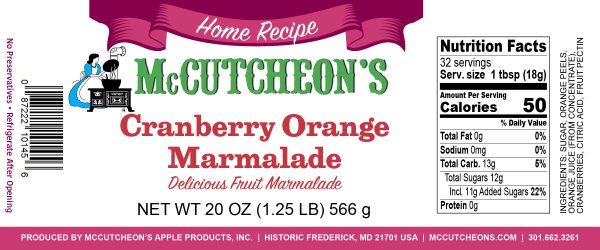 Cranberry Orange Marmalade Cheap