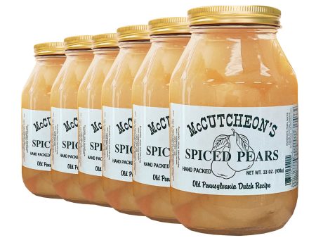 6 Spiced Pears Quart Bundle For Cheap