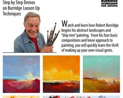 Robert Burridge: Painting Abstract Landscapes & Trees For Cheap