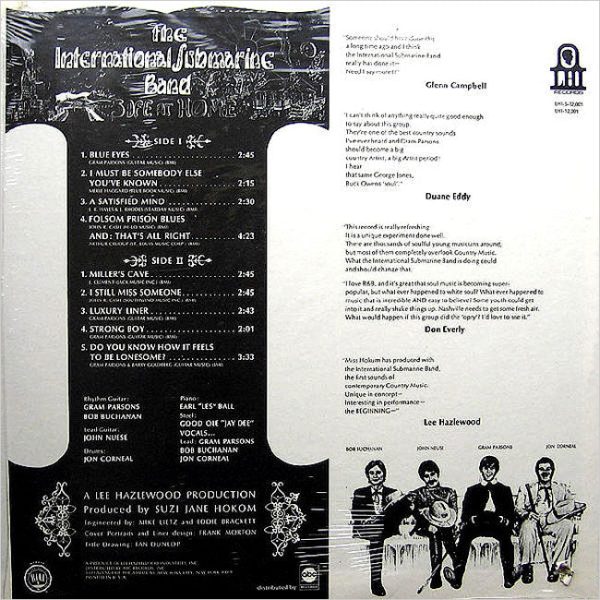 THE INTERNATIONAL SUBMARINE BAND – Safe At Home . LP Online Sale