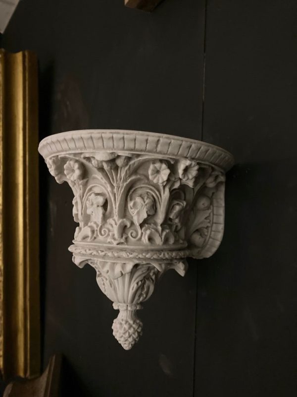 Floral Victorian Wall Bracket For Sale