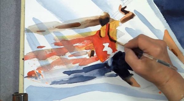 Doug Lew: Painting Motion in Watercolor Online