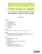 Dawn Whitelaw: Sketchscapes - From Study to Studio For Sale