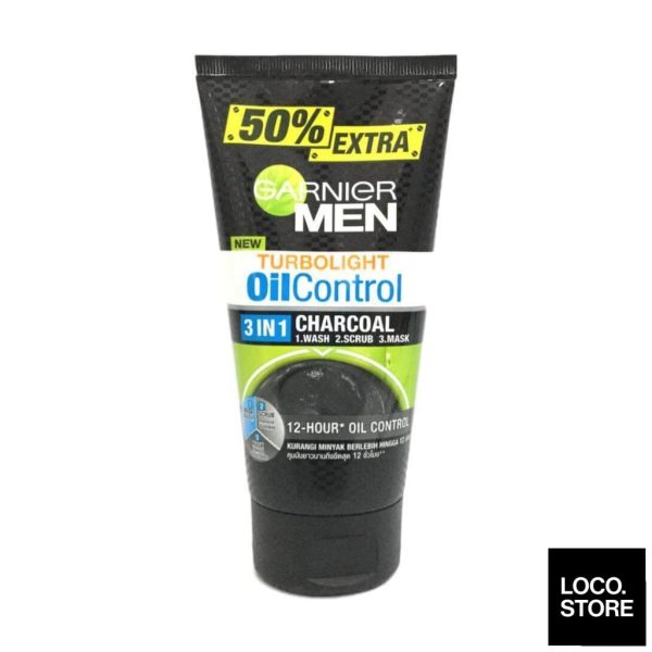 Garnier Men TLOC 3-1 Int Charcoal Foam 150ml Fashion