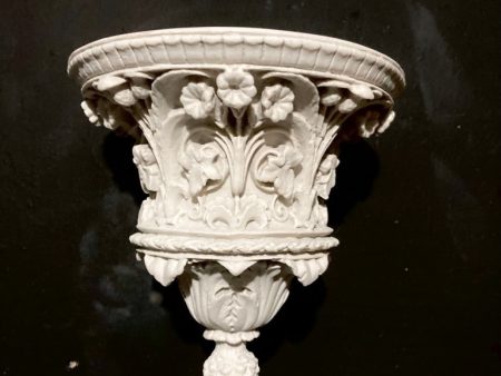 Floral Victorian Wall Bracket For Sale