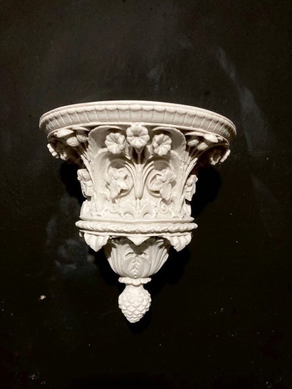 Floral Victorian Wall Bracket For Sale