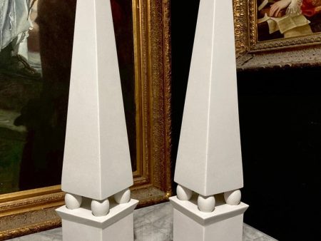 Obelisk On Four Balls For Sale