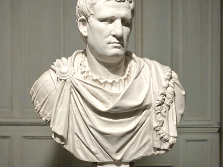 Marcus Vipsanius Agrippa bust For Sale