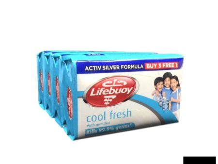 Lifebuoy Bar Cool Fresh 110g (3 bars free 1) Online