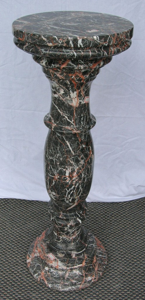 Black Azalia Marble Column 87cm Online Hot Sale