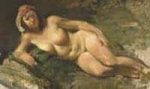 David A. Leffel: In the Studio: Reclining Nude Supply