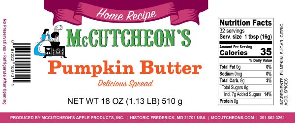 Pumpkin Butter Discount