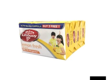 Lifebuoy Bar Lemon Fresh 110g (3 bars free 1) Online