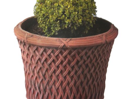 Round Basket Planter Discount