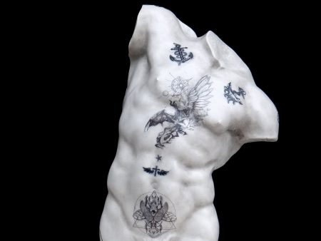 Tattooed Adonis: Sculpted Rebellion For Cheap