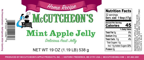 Mint Apple Jelly on Sale