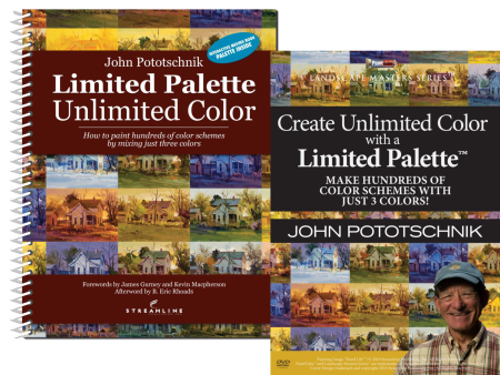 John Pototschnik: Unlimited Color with a Limited Palette - DVD Book Combo Online Hot Sale