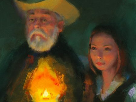 William A. Schneider: Inner Flame (Pastel) For Discount