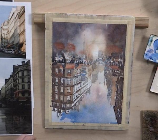 Iain Stewart: From Photos to Fantastic - Painting Watercolor Cityscapes Supply