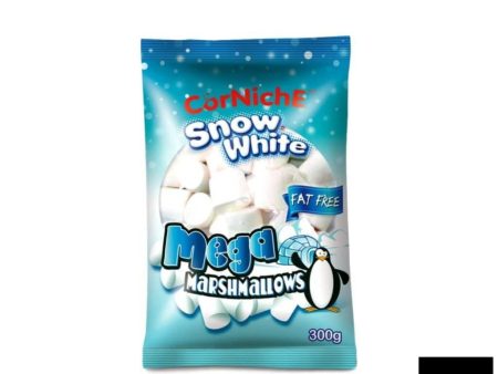 Corniche Mega Marshmallows Snow White 300g For Sale