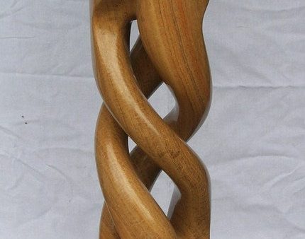 Burmese Wood Marble twist Column Online