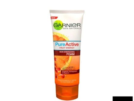 Garnier Skin Naturals Pure Active Fruit Energy Foam 100ml Online Hot Sale