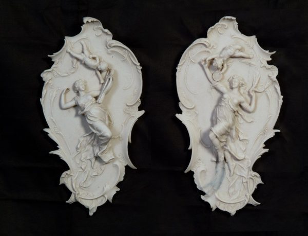 Meissen Plaques A Pair Supply