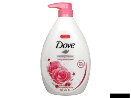 Dove Shower Softening Hydration Rose 1000ml Cheap