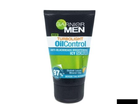 Garnier Men Turbo Light Oil Control Scrub 100ml Online Sale