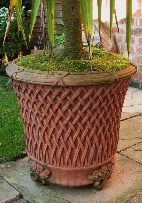 Round Basket Planter Discount