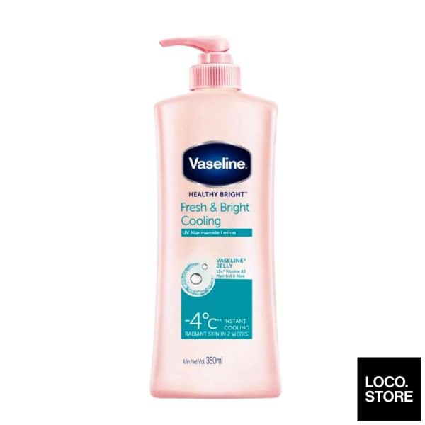 Vaseline Body Lotion Fresh & Bright 350ml Discount