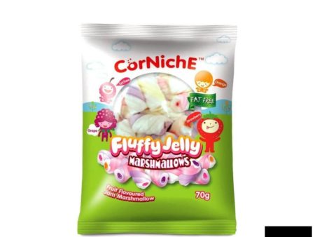 Corniche Fluffy Jelly Marshmallows 70g Online now