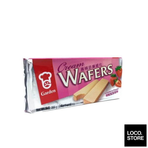 Garden Wafer Strawberry 200g Online now