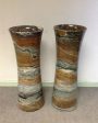 Pair Large Pencil Vase`s For Cheap