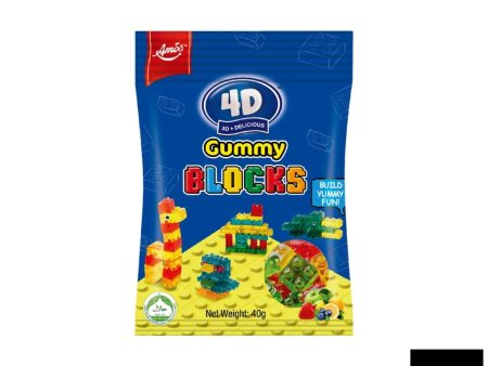 4D Gummy Blocks 40g For Cheap