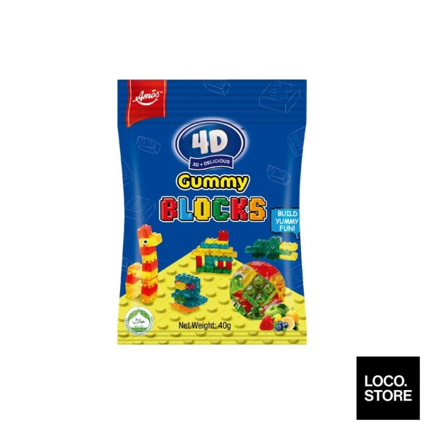 4D Gummy Blocks 40g For Cheap