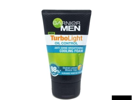 Garnier Men Turbo Light Oil Control Foam 100ml on Sale