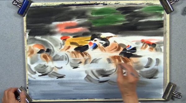 Doug Lew: Painting Motion in Watercolor Online