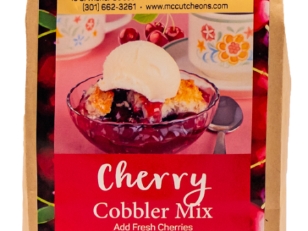 Cherry Cobbler Baking Mix Supply