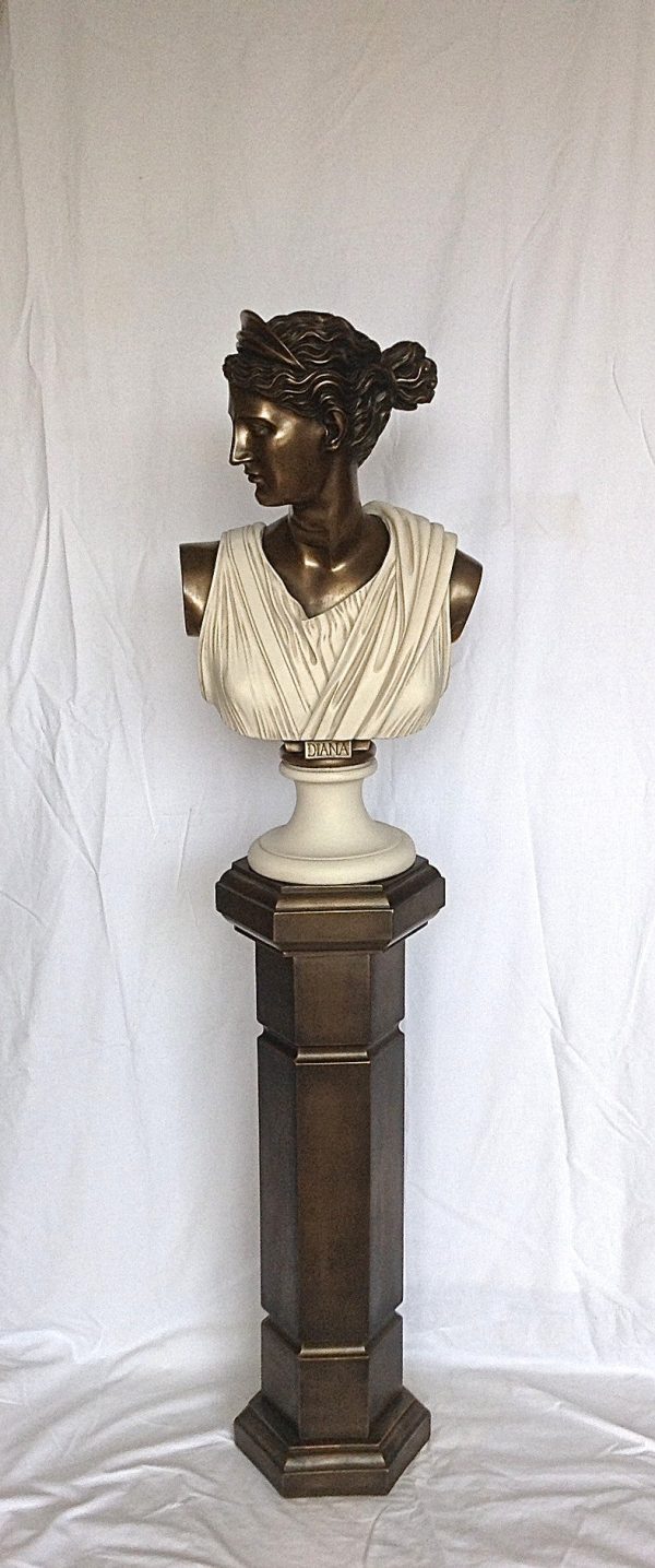 Diana Chasseresse Bronze And Marble Sale