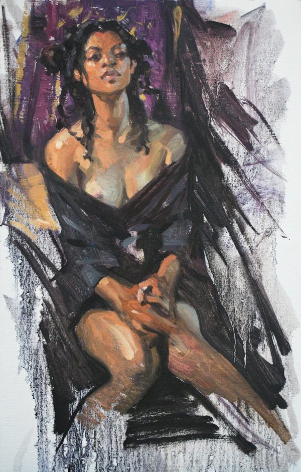 Garin Baker: Intuitive Figure Painting For Sale