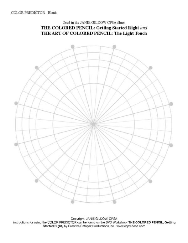 Janie Gildow: The Art of Colored Pencil - The Light Touch Supply