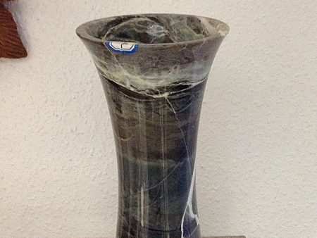 Peafowl Marble Curved Side Pencil Vase Supply