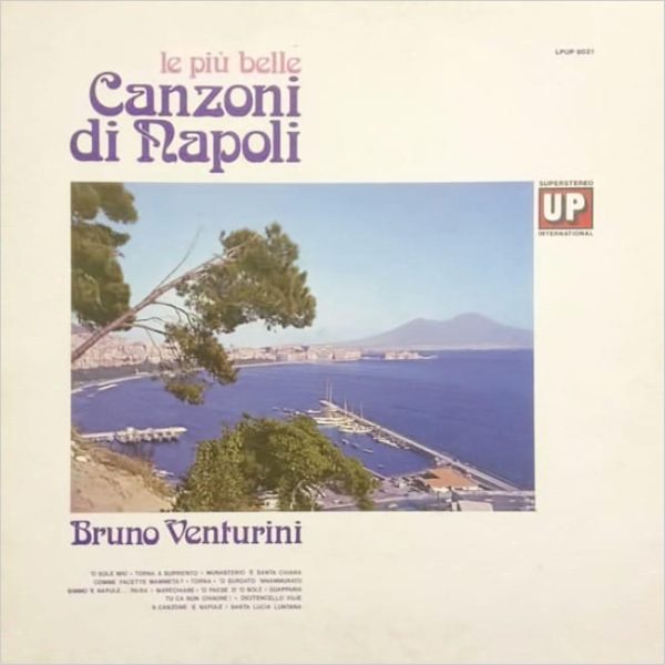 BRUNO VENTURINI - Le più belle canzoni di Napoli . LP For Cheap