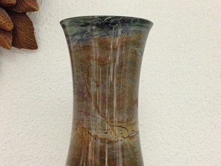 Peafowl Marble Pencil Vase on Sale